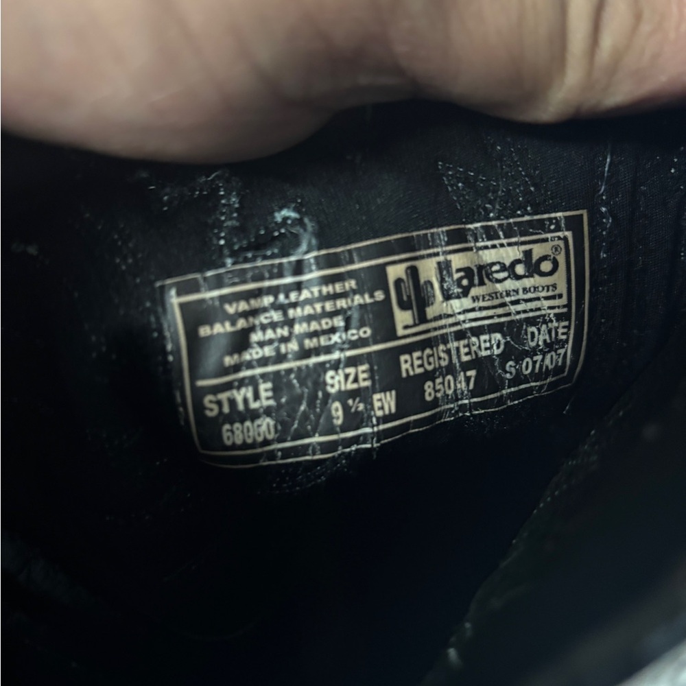 Laredo Cowtown Back Cut Python Cowboy Country Wes… - image 8